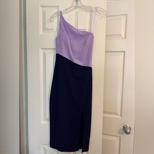 Crystal Sky Two Tone Dress